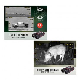 ATN BinoX THD 4.5-18x50mm 384x288 with HD Video Recording, Wi-Fi, GPS, Smooth Zoom Thermal Binoculars