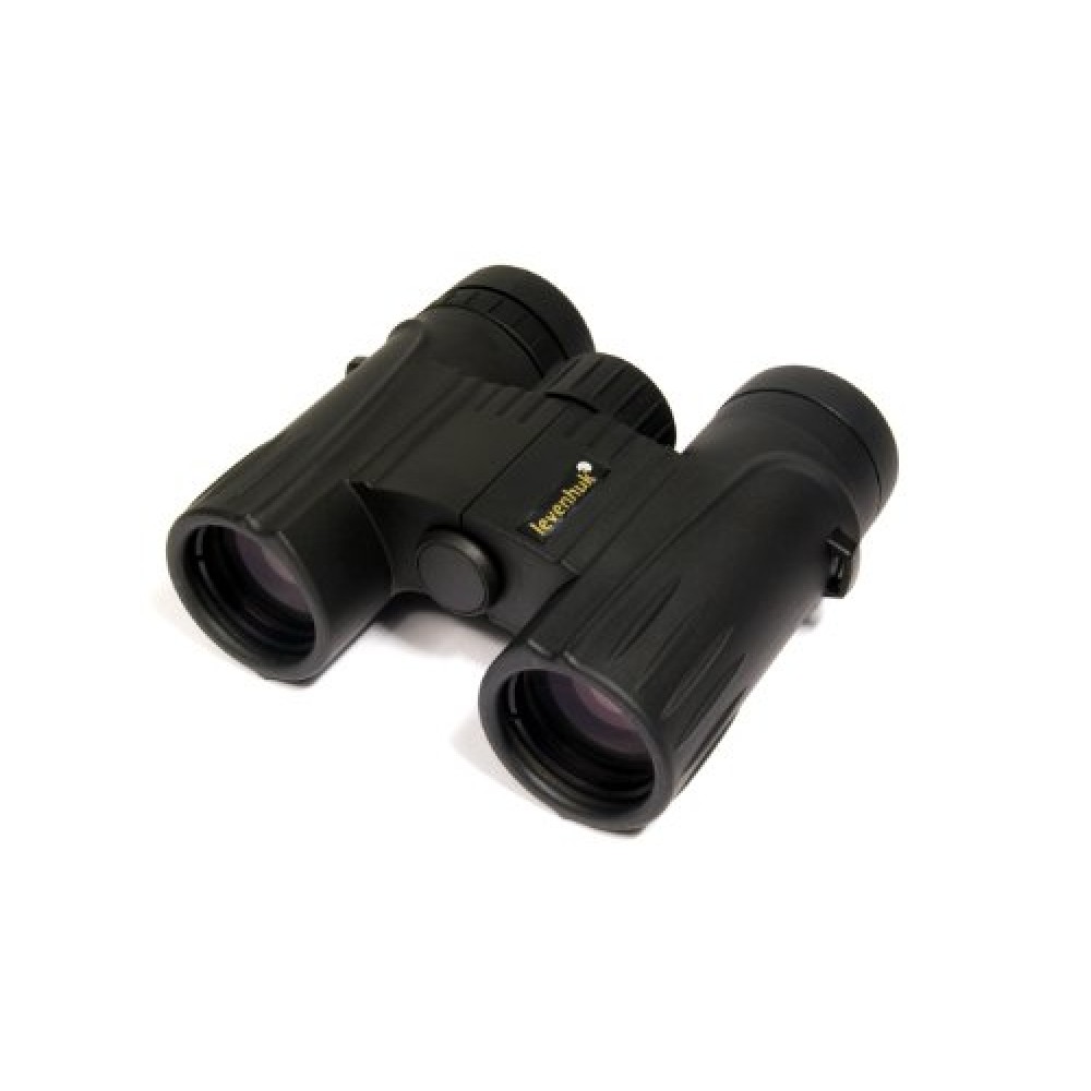 Levenhuk Vegas 10x32 Binoculars Roof prism 10x fogproof waterproof with accessory kit (Gray)